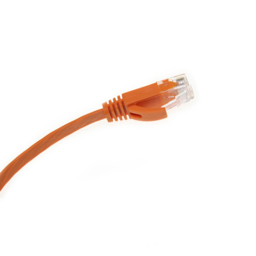 Flexible ethernet rj45 cat6 utp câble de raccordement plat